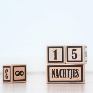 Aftelblokjes (MINI) diverse kleuren 3