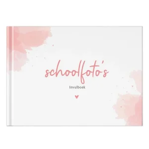 Schoolfotoboek | pink