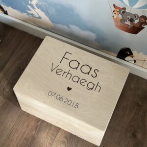 Herinneringskist ontwerp Faas