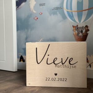 Herinneringskist | ontwerp Vieve (meerdere formaten)