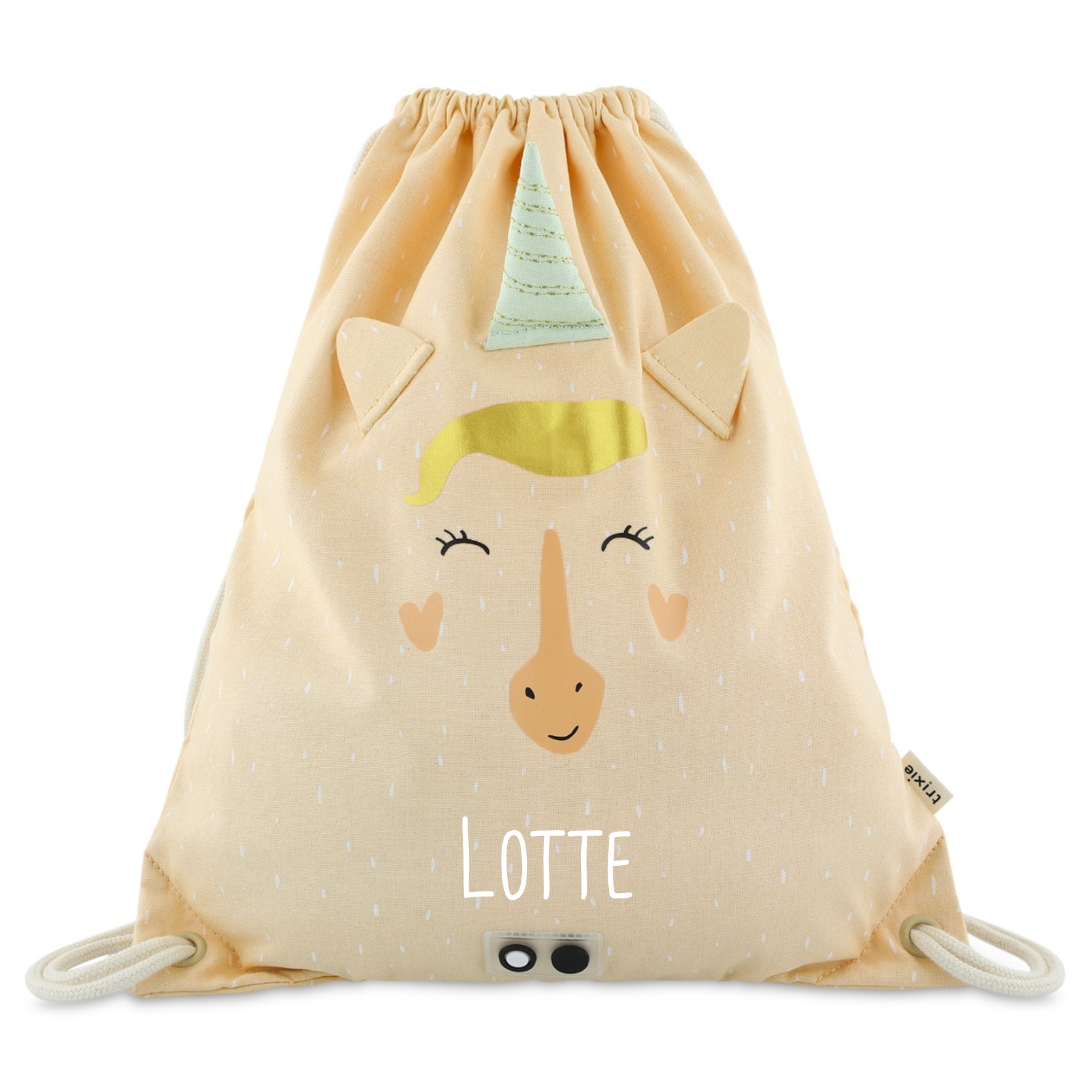 trixie zwemtas unicorn met naam