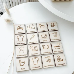 Weekplanner hout | extra dagroutine