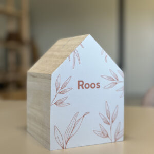 Spaarpot huisje | Ontwerp Roos